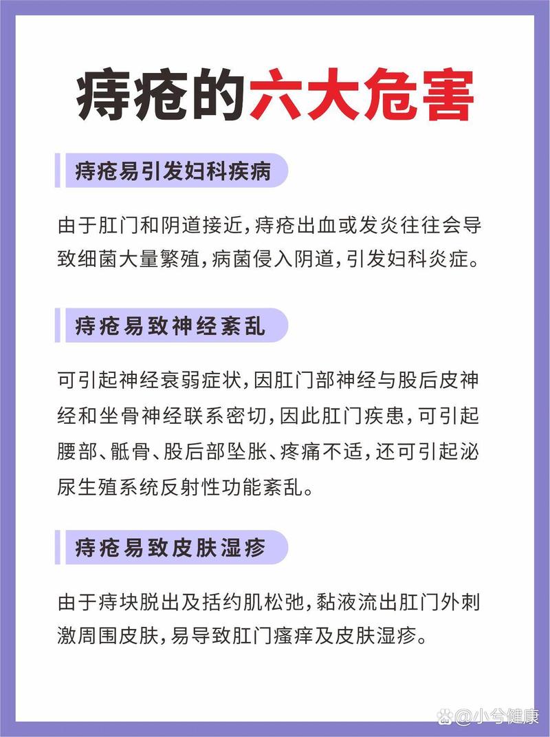 痔疮若不治疗会有什么后果？