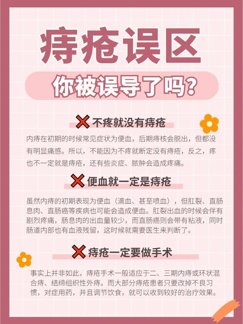 治疗痔疮最常见的错误观念是什么？